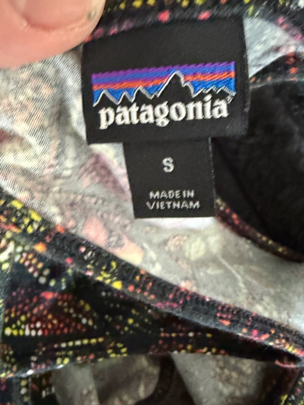 Patagonia West Ashley geometric floral tank dress small. - Picture 8 of 9